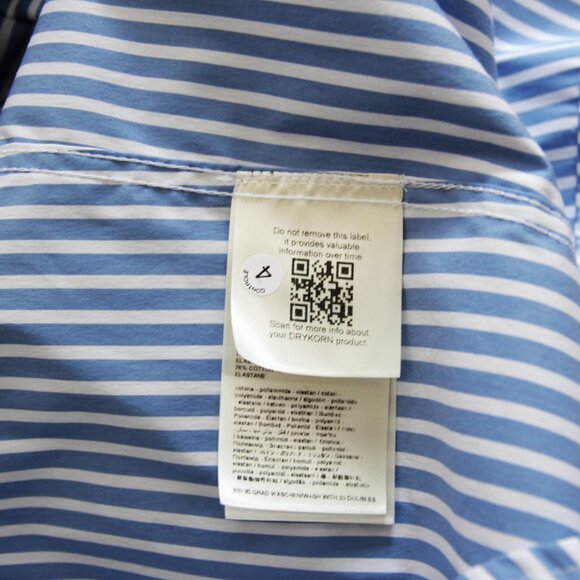 BNWT AW24 DRYKORN STRIPE SHIRT M - Picture 9 of 12